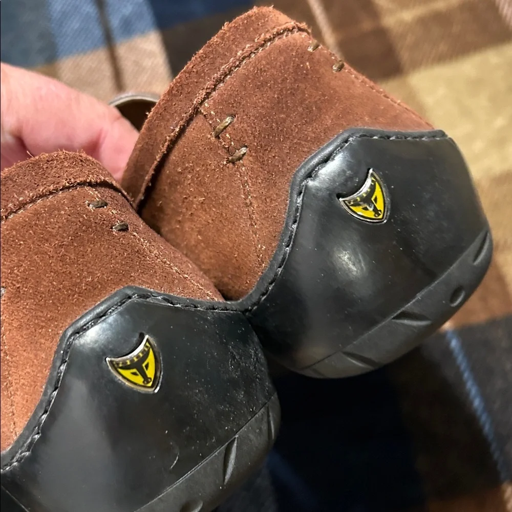 Elegant Brown Suede Loafers for Men